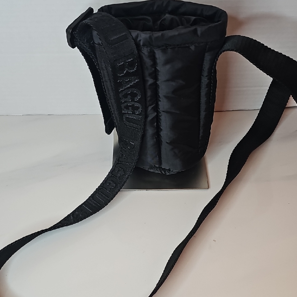 Baggu Black Quilted Bottle Bag